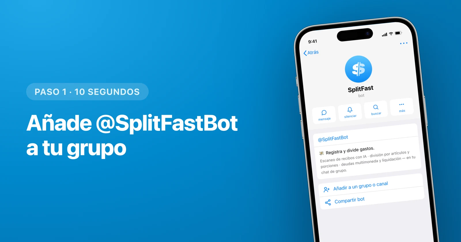 Cómo dividir gastos en Telegram: guía paso a paso (2026)