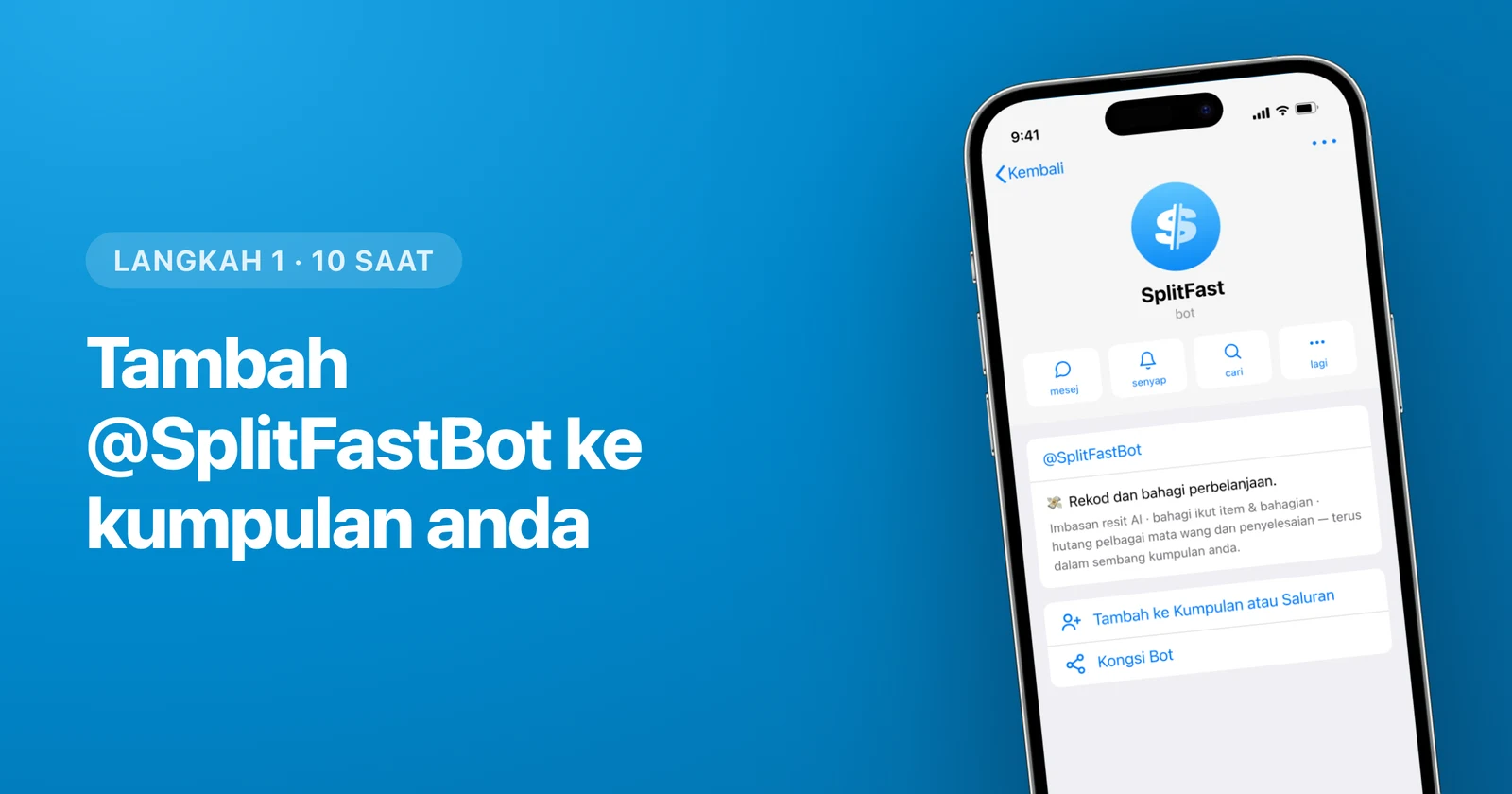 Cara Bahagi Perbelanjaan dalam Telegram: Panduan Langkah demi Langkah (2026)